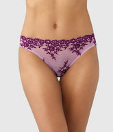 Embrace Lace® Bikini: Lavender Sage/Dark Purple