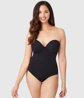 Red Carpetâ„¢ Strapless Shaping Body Briefer: Black