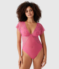 Lifted In Luxury Bodysuit: Hot Pink