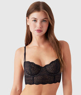 Untamed Demi Longline Bra: Night