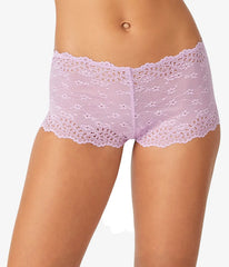 Inspired Eyelet Boyshort: Lavender Herb
