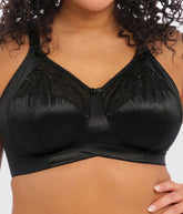 Cate Wire Free Bra: Black