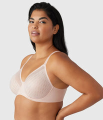 Elevated Allure Underwire Bra: Rose Dust