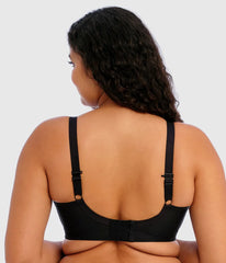 Energise Full Figure Underwire Sport Bra: Black