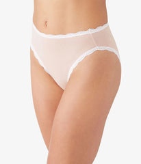 Inspired Eyelet Hi-Leg: Rose Smoke