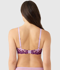 Embrace Lace® Underwire Bra: Lavender Sage/Dark Purple