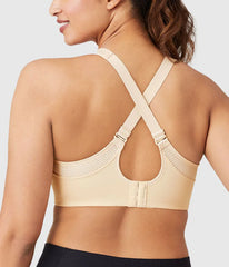 Lindsey Sport Contour Underwire Bra: Sand