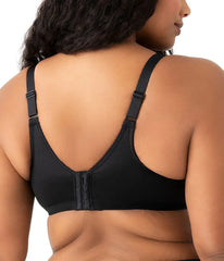 Basic Beauty Full Figure Seamless Underwire Bra: Black