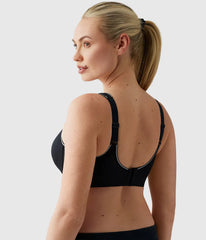 Sydney Sport Underwire Bra: Black
