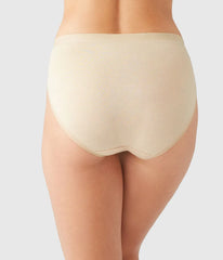 Understated Cotton Hi-Cut: Sand