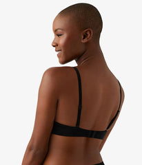 Cotton To A Tee Plunge T-Shirt Bra: Night