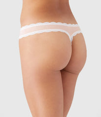 Inspired Eyelet Thong: Rose Smoke
