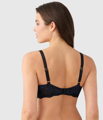Modern Affair Plunge Underwire Bra: Night Sky/Black