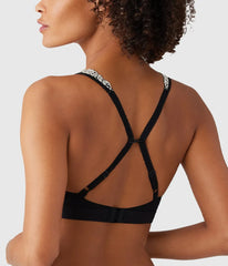 Embrace Lace® Wire Free Bralette: Black