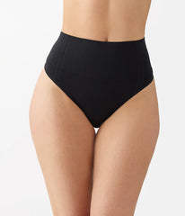 Smooth Series™ Shaping Thong: Black
