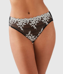 Embrace Lace® Hi-Cut: Black