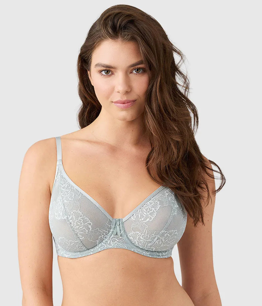 Full Bloom Underwire Bra: Belgian Block