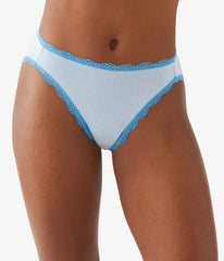 Inspired Eyelet Hi-Leg: Dream Blue