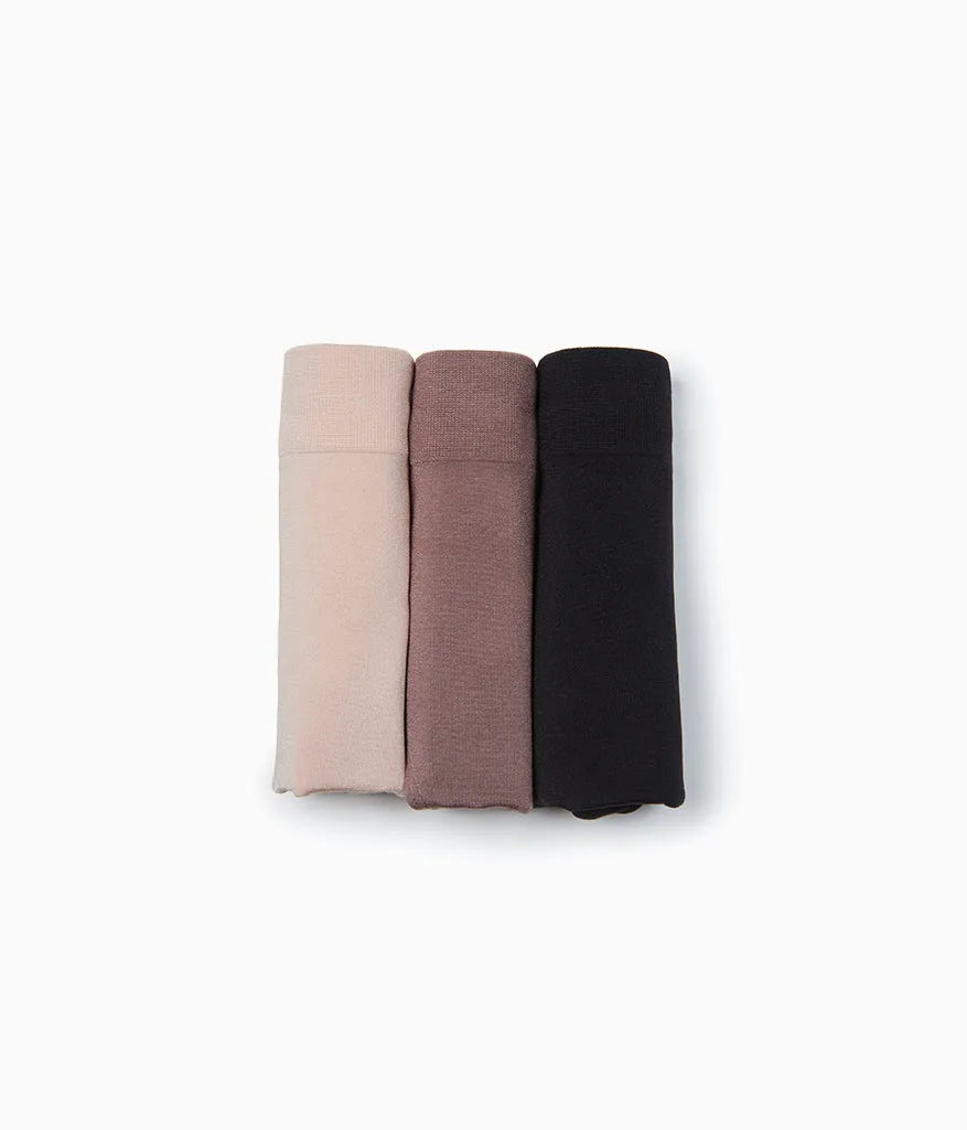 B-Smooth® Packaged Hi-Cut: Rose Dust/Deep Taupe/Black