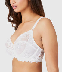 Embrace Lace® Underwire Bra: Delicious White