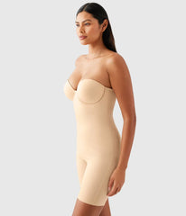 Red Carpet™ All In One Thigh Shaper: Sand