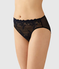 Embrace Lace® Hi-Cut: Black/Night Sky