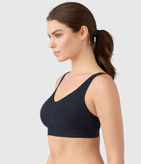 Easy Like Sunday™ Wire Free Bra: Black
