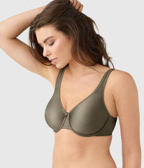 Basic Beauty Full Figure Seamless Underwire Bra: Bungee Cord