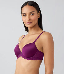 Vivid Attraction T-Shirt Bra: Dark Purple