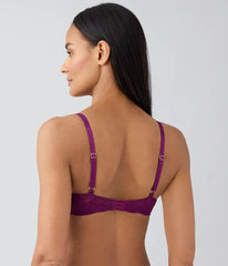 Vivid Attraction T-Shirt Bra: Dark Purple