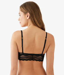 Lace Kiss Bralette: Night