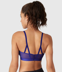 b.active Sport Bralette: Bel Air Blue