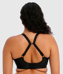 Energise Full Figure Underwire Sport Bra: Black