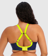 Energise Full Figure Underwire Sport Bra: Navy