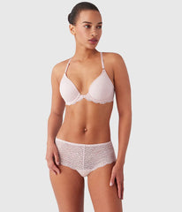 Untamed Front Close T-Shirt Bra: Rose Smoke