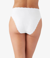Inspired Eyelet Hi-Leg Panty Pack: White/White/Night