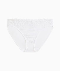 Embrace Lace® Bikini: Delicious White