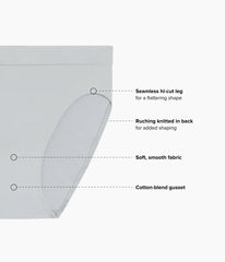 B-Smooth® Seamless Hi-Cut: Belgian Block