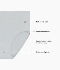 B-Smooth® Seamless Brief: Belgian Block