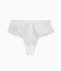 It's On Hi-Waist Thong: Sea Salt