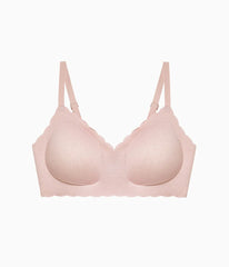b.wow'd Lace Wire Free Bra: Blush Pink
