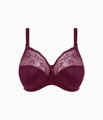 Morgan Stretch Banded Underwire Bra: Blackberry