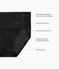 Smooth Series™ Shaping Hi-Cut: Black
